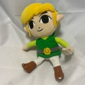 LINK PLUSH NINTENDO LEGEND OF ZELDA PHANTOM HOURGLASS TOY DOLL FIGURE